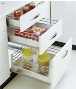 modular kitchen SS basket Delhi